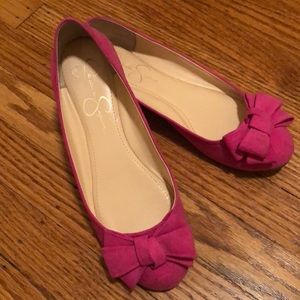 Pink flats by Jessica Simpson